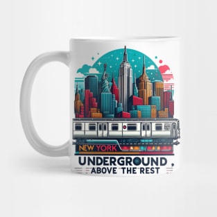 New York Subway NYC Underground Train Mug